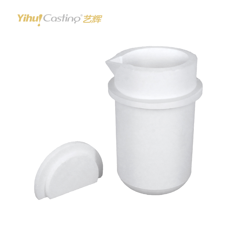 石英熔金杯(带盖)